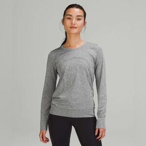 Lululemon Grey Long Sleeve Shirt